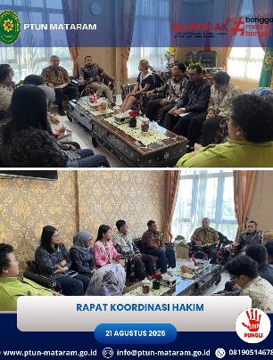 RAPAT KOORDINASI HAKIM